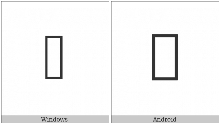 Tangut Component-734 on various operating systems