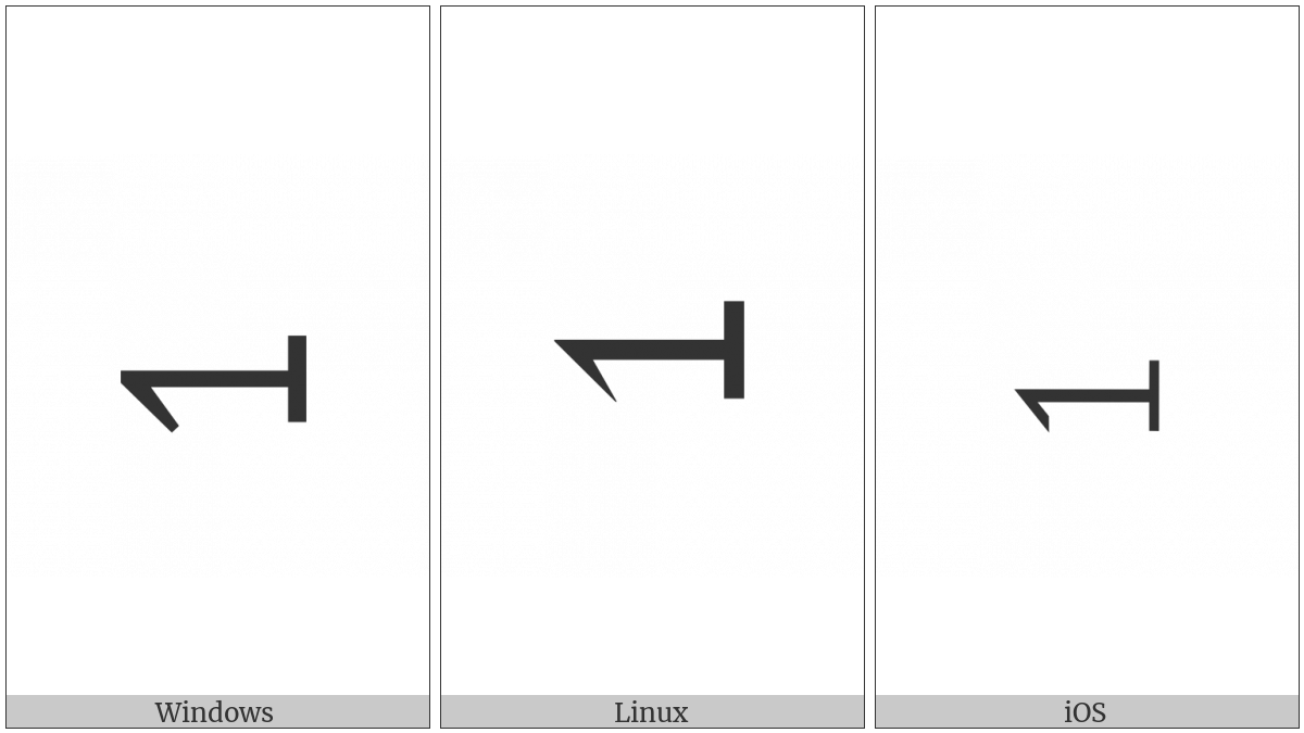 Leftwards Harpoon With Barb Down From Bar on various operating systems