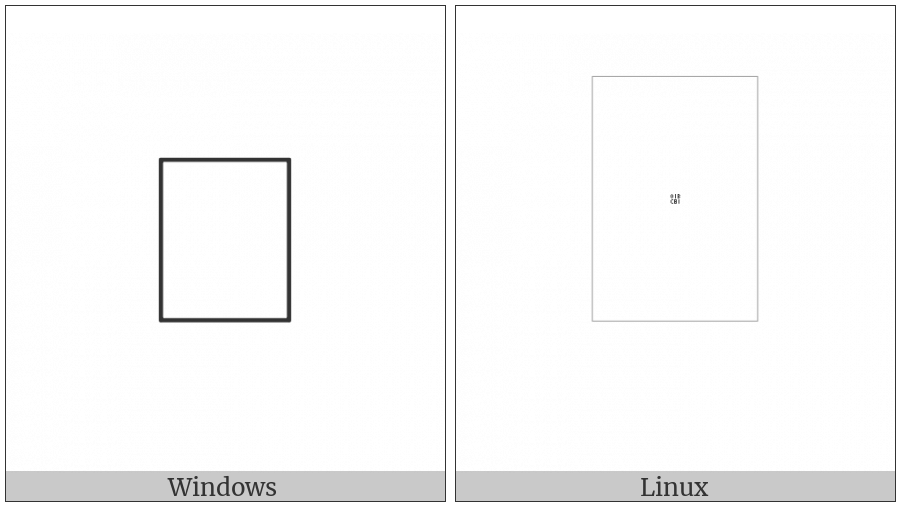 Duployan Affix High Tight Acute on various operating systems