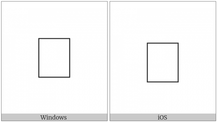 Byzantine Musical Symbol Apothema on various operating systems