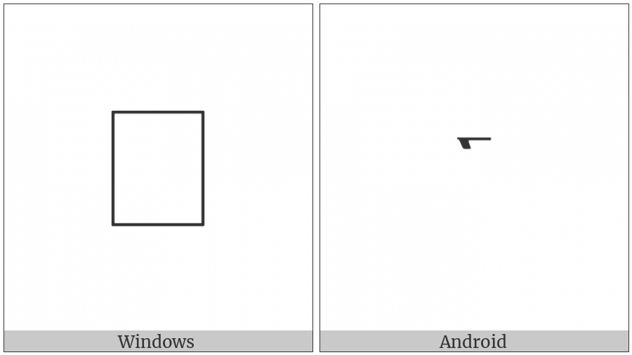 Byzantine Musical Symbol Gorgon Neo Kato on various operating systems