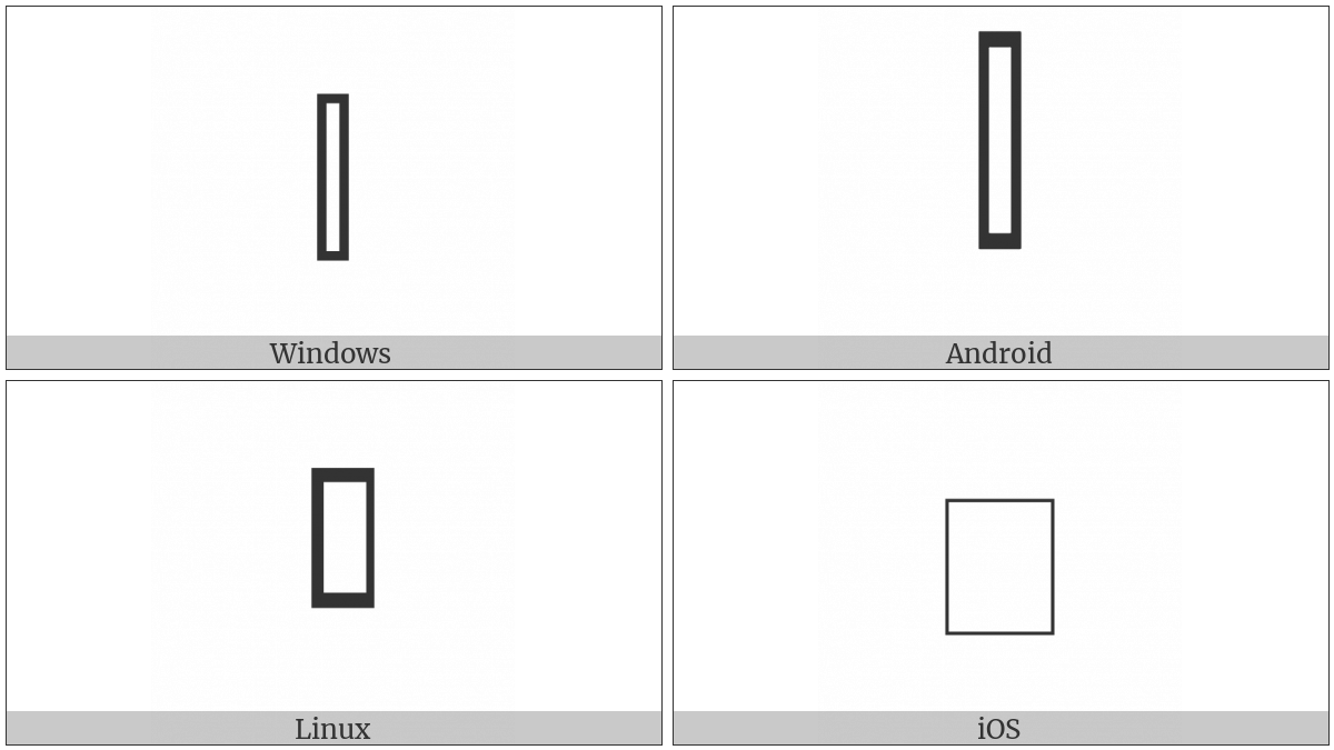 Musical Symbol Drum Clef-2 on various operating systems