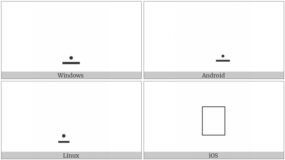 Musical Symbol Combining Loure on various operating systems