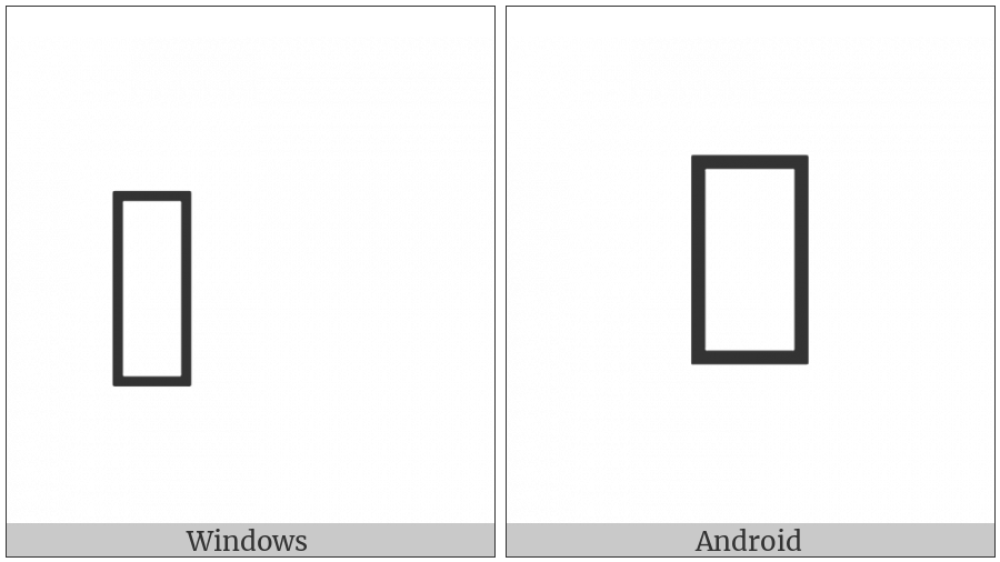 Signwriting Hand-Angle Little Index on various operating systems