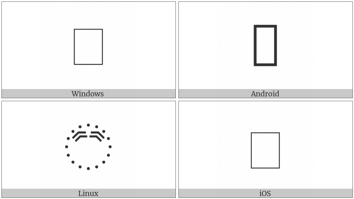 Signwriting Dreamy Eyebrows Neutral Down on various operating systems
