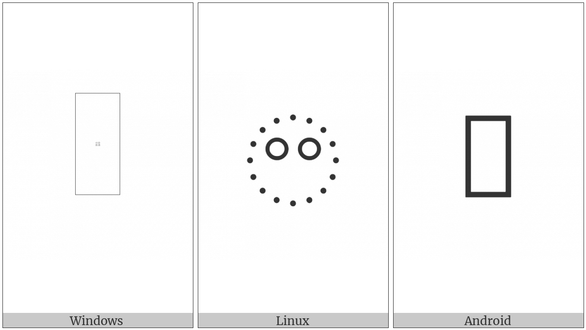 Signwriting Eyes Wide Open on various operating systems