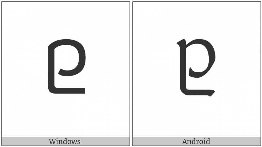 Adlam Capital Letter Kpo on various operating systems