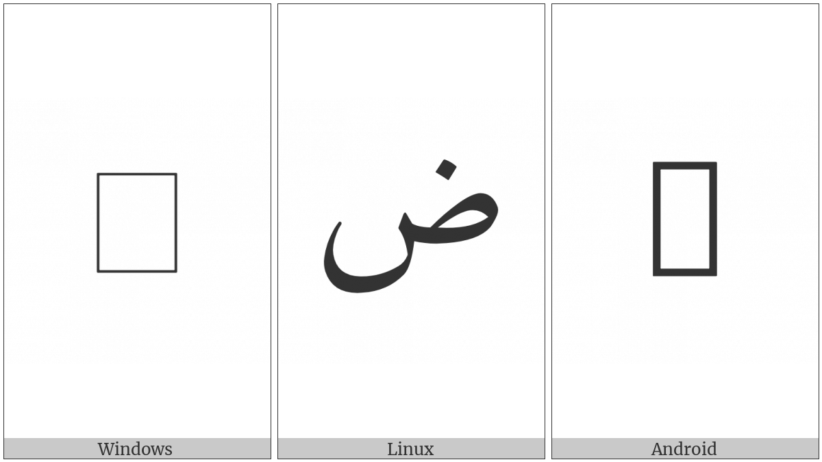 Arabic Mathematical Dad on various operating systems