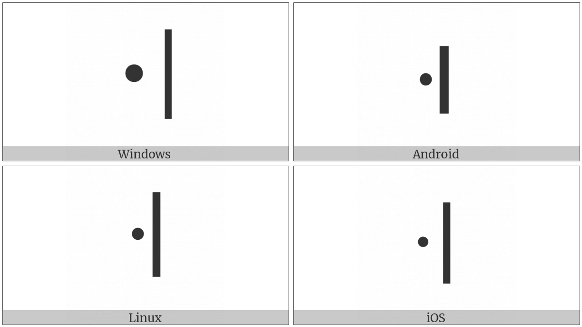 Hangul Letter Araeae on various operating systems
