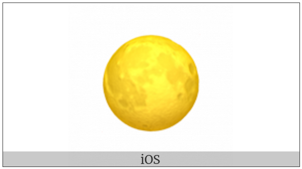 FULL MOON SYMBOL UTF 8 Icons