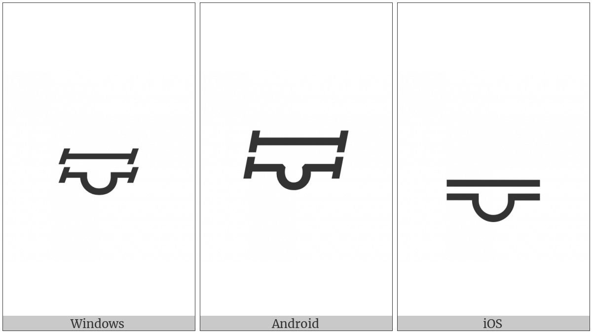 Alchemical Symbol For Precipitate on various operating systems