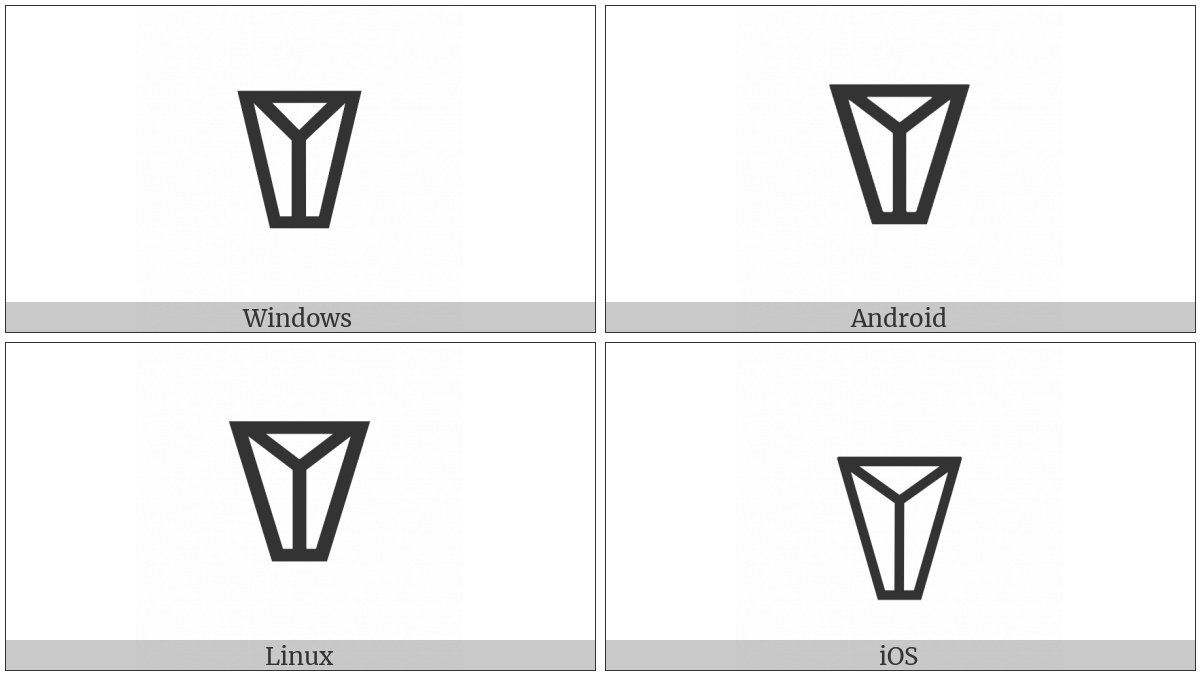 Alchemical Symbol For Crucible-5 on various operating systems