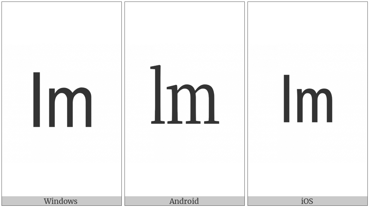 Square Lm on various operating systems