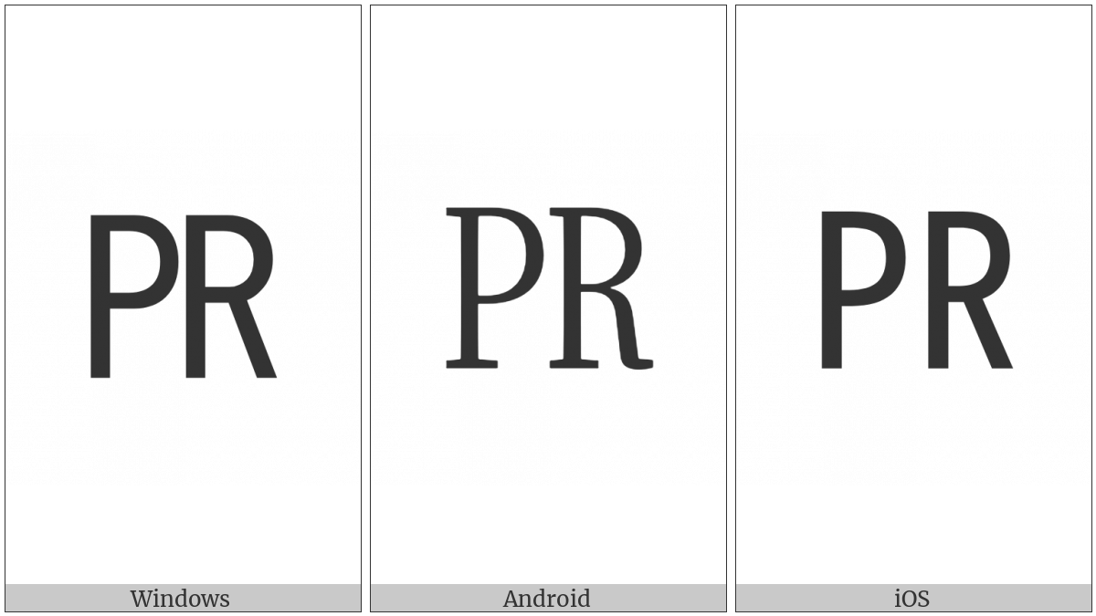 Square Pr on various operating systems