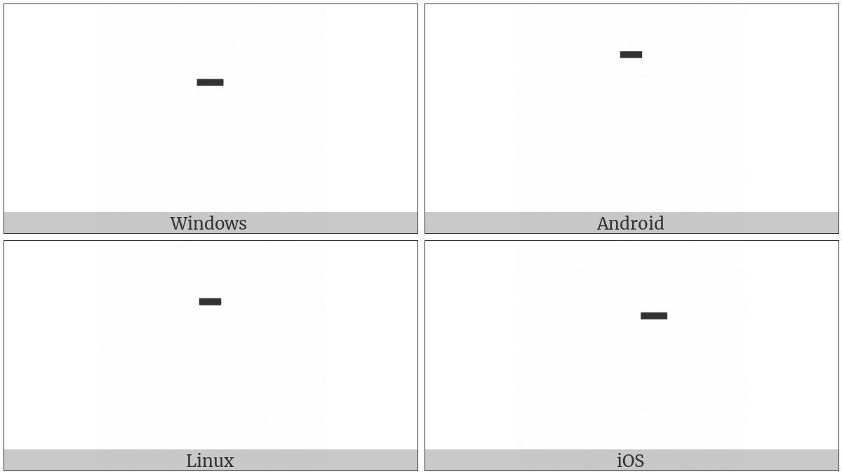 Hebrew Point Rafe on various operating systems