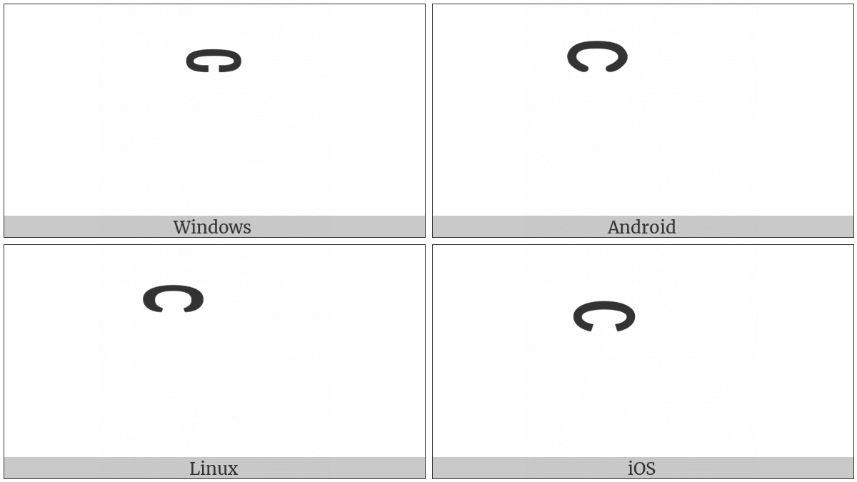 Lao Vowel Sign I on various operating systems