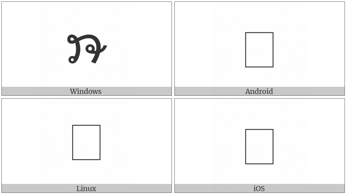 Lao Letter Khmu Go on various operating systems