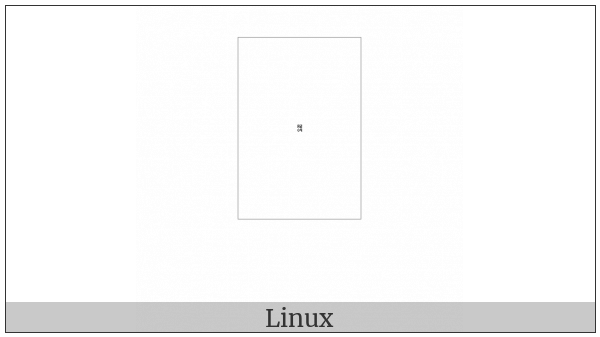 Yi Syllable Kop on various operating systems