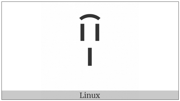 Yi Syllable Kex on various operating systems