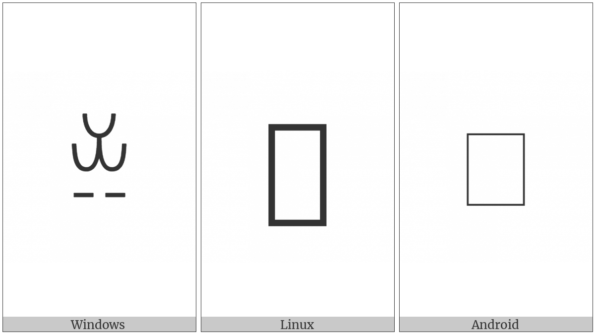 Yi Syllable Zap on various operating systems
