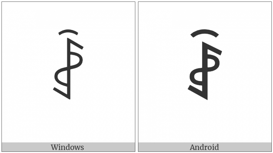 Yi Syllable Cuox on various operating systems