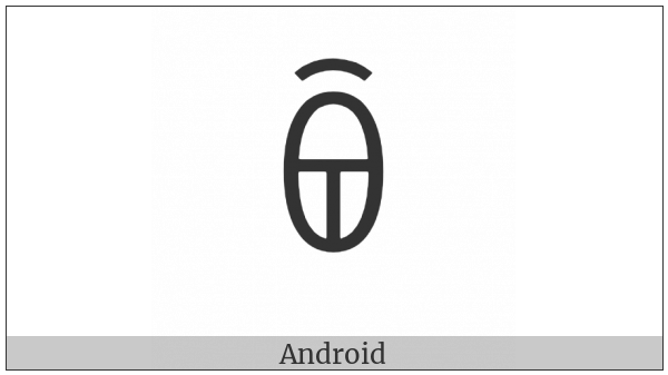 Yi Syllable Ssox on various operating systems