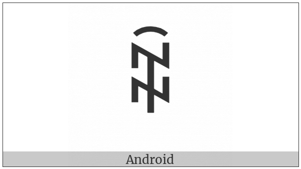 Yi Syllable Chox on various operating systems