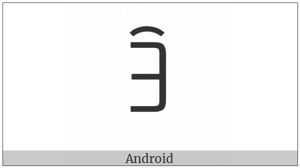 Yi Syllable Rrex on various operating systems