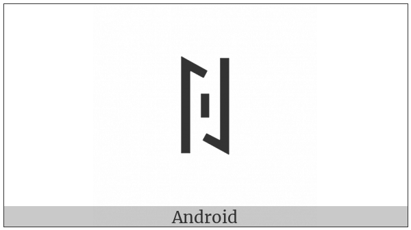 Yi Syllable Rrut on various operating systems