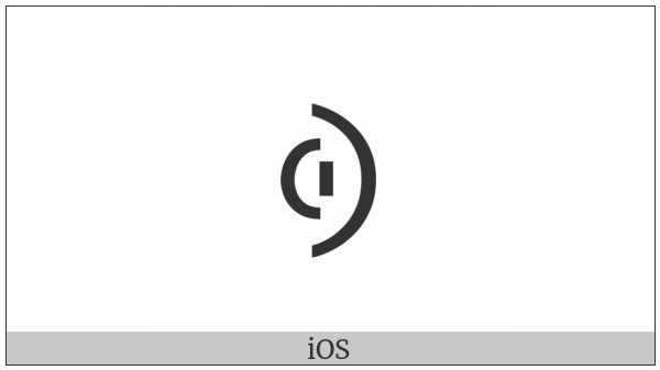 Yi Syllable Rrur on various operating systems