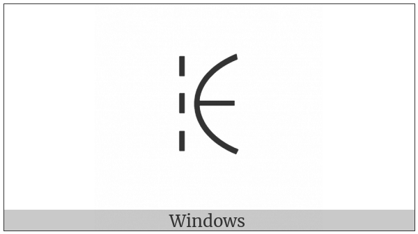 Yi Syllable Shyr on various operating systems