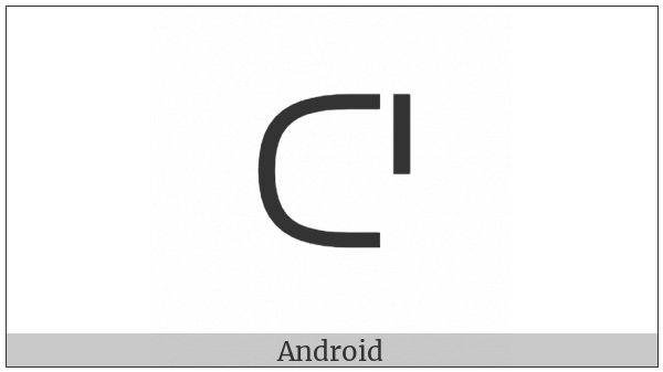 Canadian Syllabics Tta on various operating systems