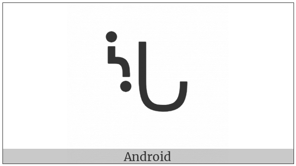 Canadian Syllabics Naskapi Scwa on various operating systems