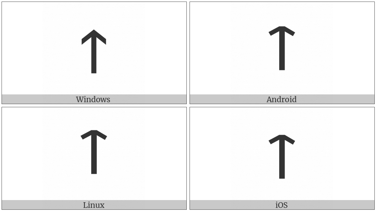 Runic Letter Tiwaz Tir Tyr T on various operating systems