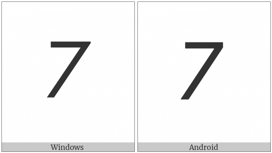 Osage Capital Letter Za on various operating systems