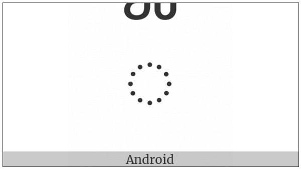 Combining Grantha Letter A on various operating systems