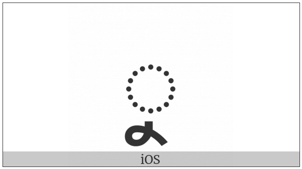 Newa Vowel Sign Uu on various operating systems