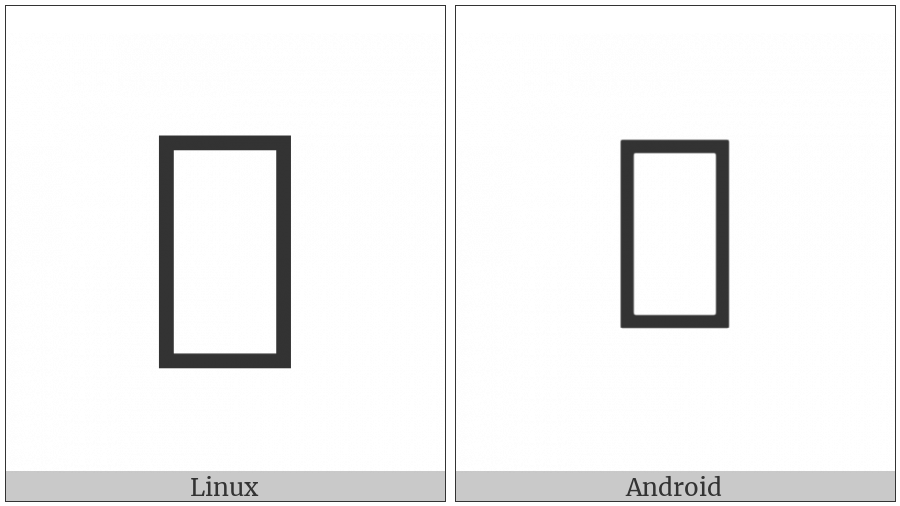 Siddham Letter Dda on various operating systems