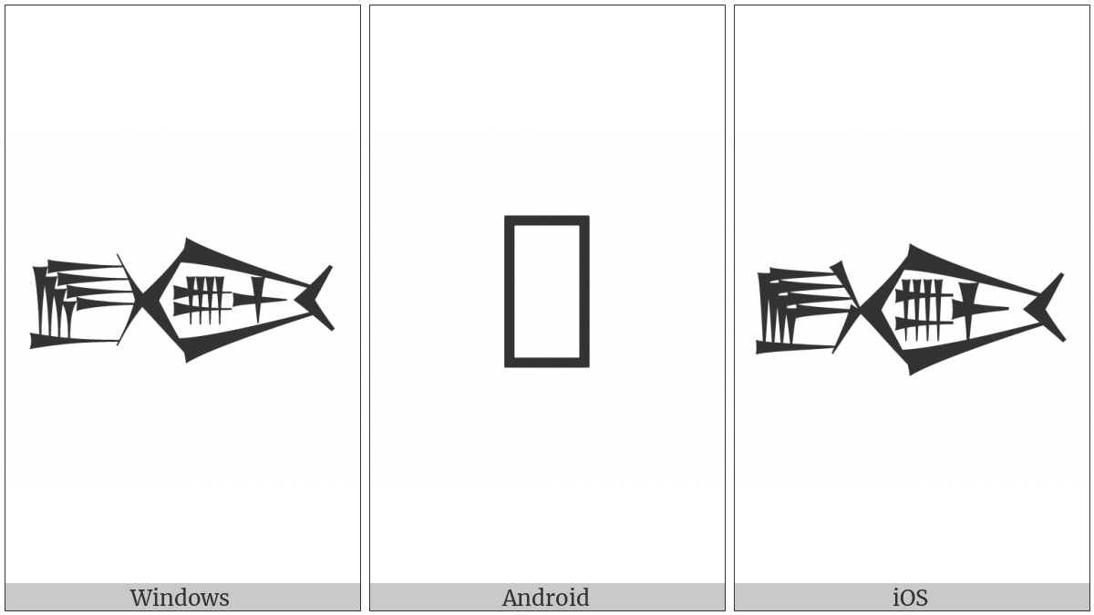 Cuneiform Sign Dag Kisim5 Times U2 Plus Mash on various operating systems