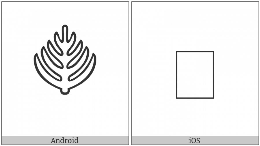 Anatolian Hieroglyph A149 on various operating systems