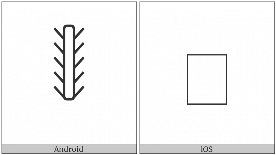 Anatolian Hieroglyph A162 on various operating systems