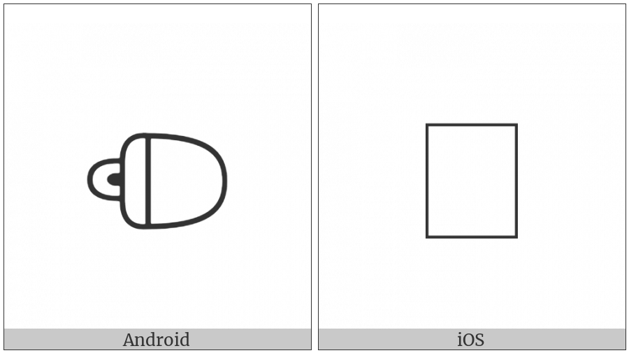 Anatolian Hieroglyph A313 on various operating systems