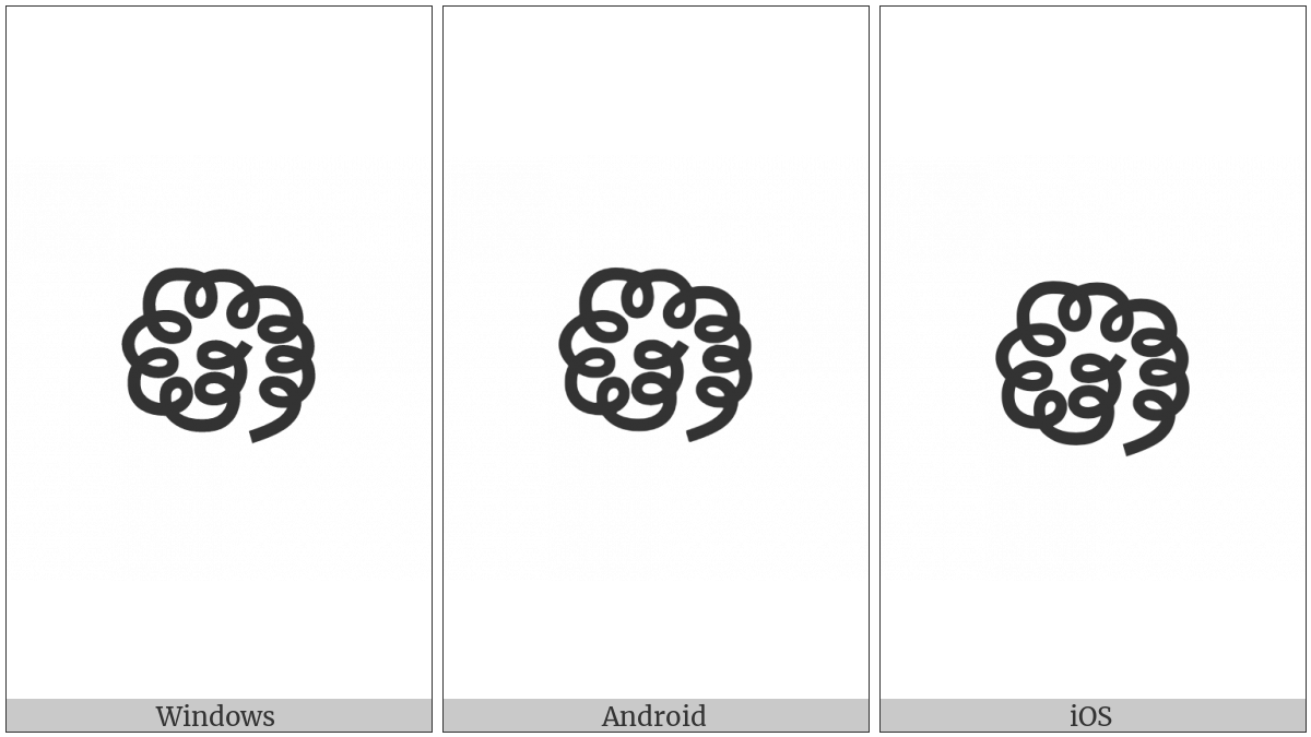 Bamum Letter Phase-A Maem on various operating systems