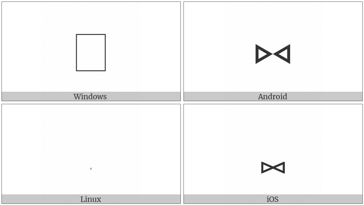 Ocr Bow Tie on various operating systems