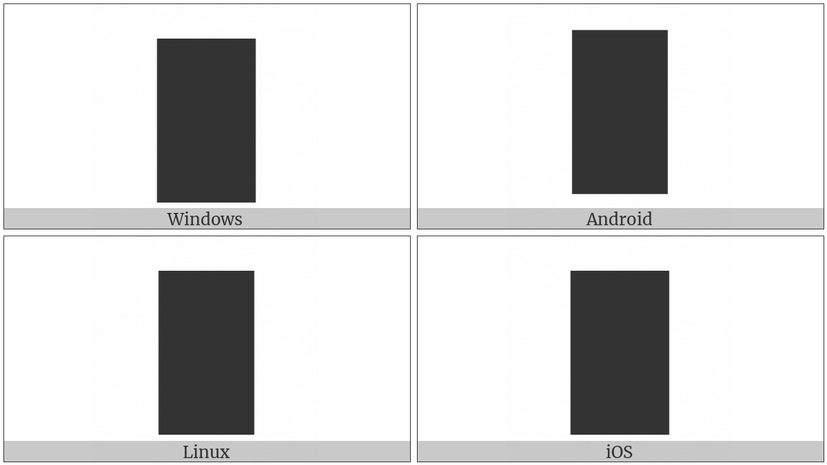 Full Block Utf 8 Icons