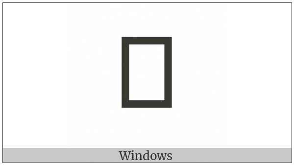 Tangut Component-011 on various operating systems