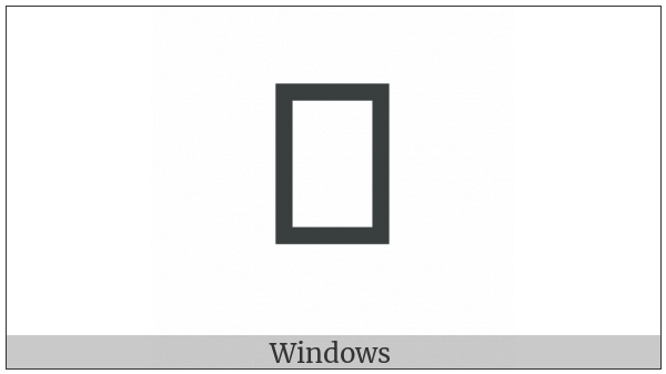 Tangut Component-034 on various operating systems