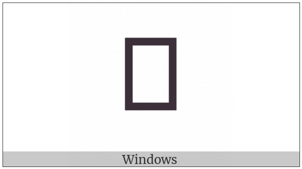 Tangut Component-043 on various operating systems