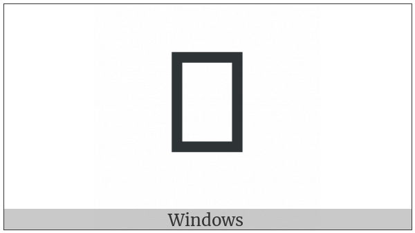 Tangut Component-071 on various operating systems