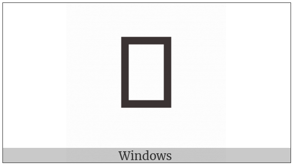 Tangut Component-079 on various operating systems